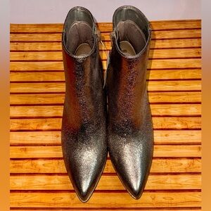 ❤️Metallic Ankle Boots